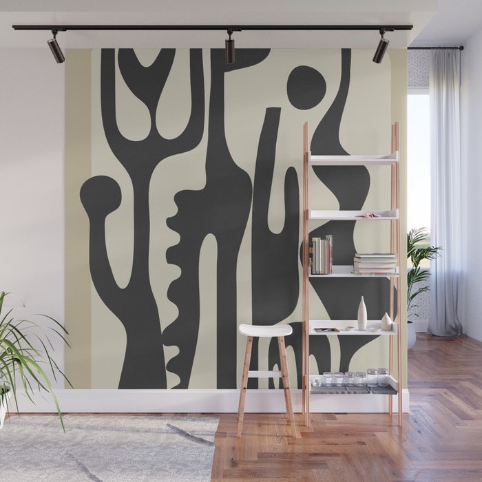 Shadowns in Motion 1 Wall Mural Gallery Image 1