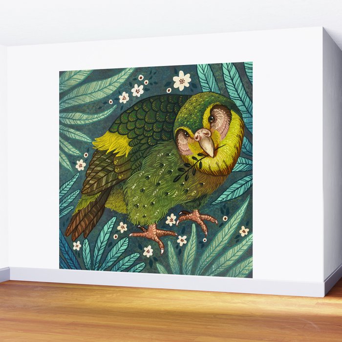 Kakapo Wall Mural Gallery Image 2