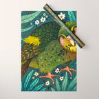 Kakapo Wrapping Paper Gallery Image 1