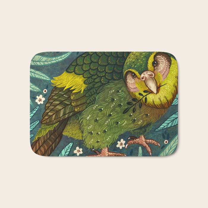 Kakapo Bath Mat Gallery Image 1