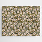 Floral Meadow In Spring Green Jigsaw Puzzle Gallery Image 1