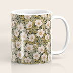 Floral Meadow In Spring Green Coffee Mug Gallery Image 1