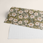 Floral Meadow In Spring Green Wrapping Paper Gallery Image 2
