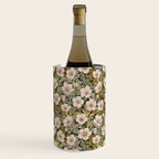 Floral Meadow In Spring Green Wine Chiller Gallery Image 2