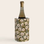 Floral Meadow In Spring Green Wine Chiller Gallery Image 3