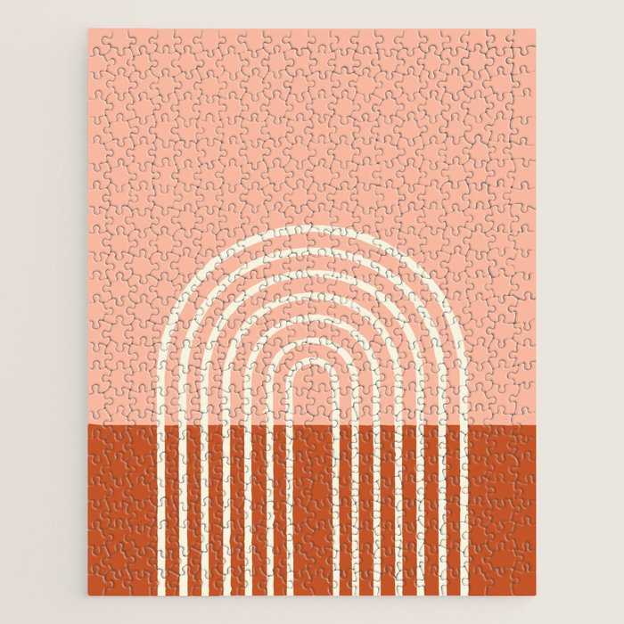 Terracota Pastel Jigsaw Puzzle Gallery Image 1