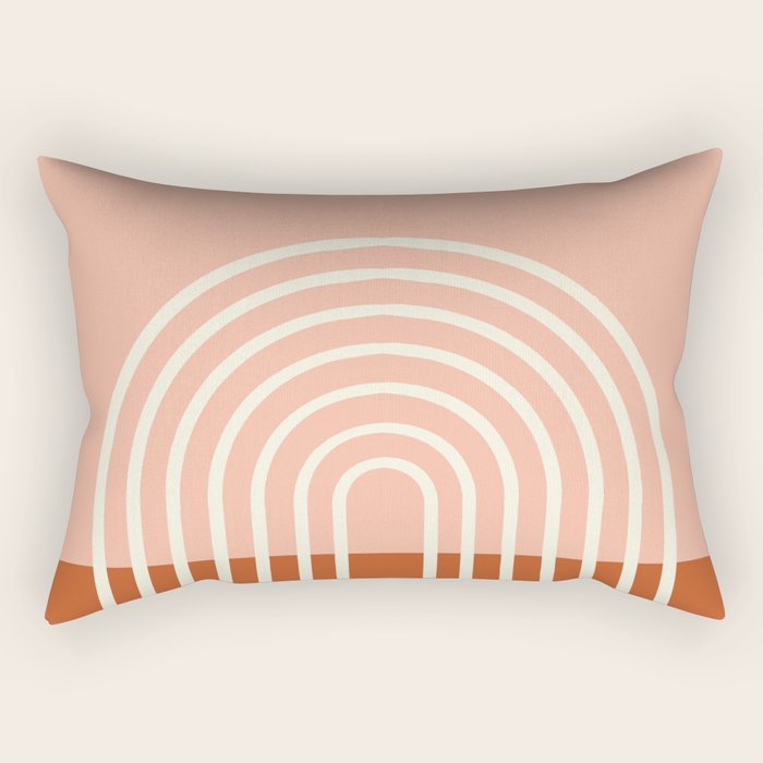 Terracota Pastel Rectangular Pillow Gallery Image 2