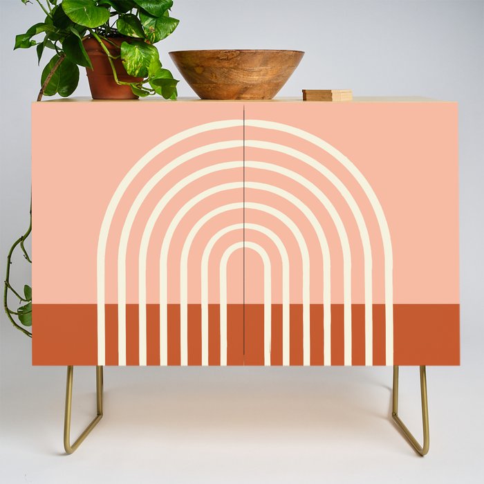 Terracota Pastel Credenza Gallery Image 1