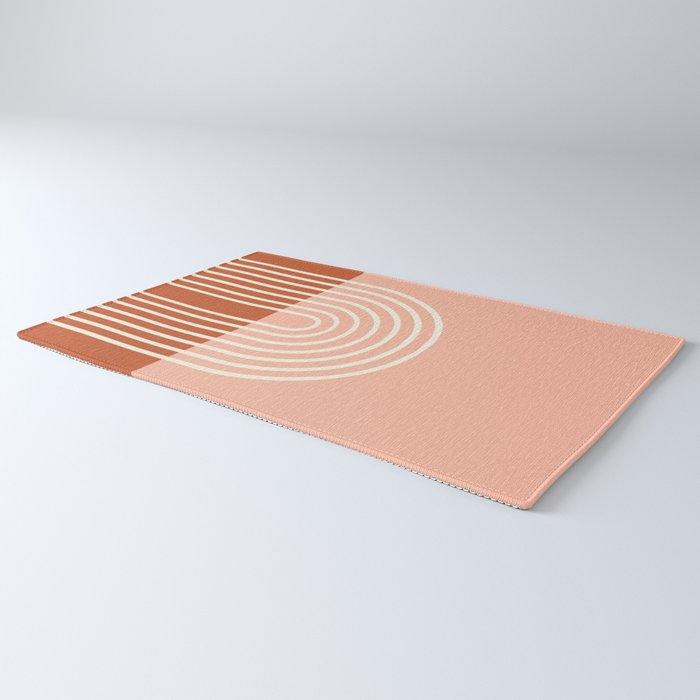 Terracota Pastel Rug Gallery Image 3