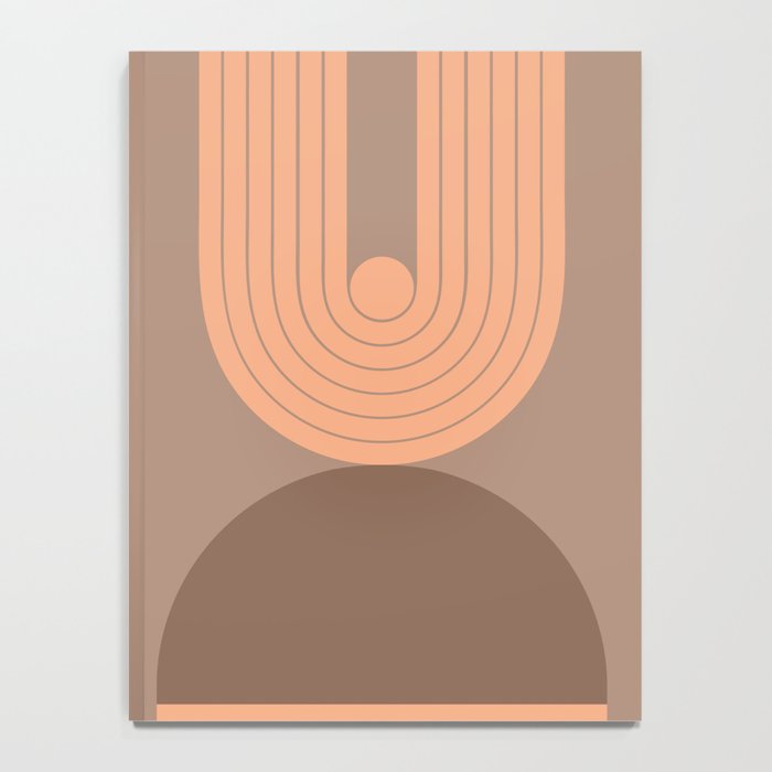 Abstraction_Balance_Round_Bohemian_Shape_Minimalism_001 Notebook Gallery Image 4