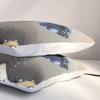 Cowboy Capybara Riding Dolphin Great Wave Pillow Sham Gallery Image 3