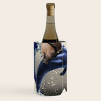Cowboy Capybara Riding Dolphin Great Wave Wine Chiller Gallery Image 1