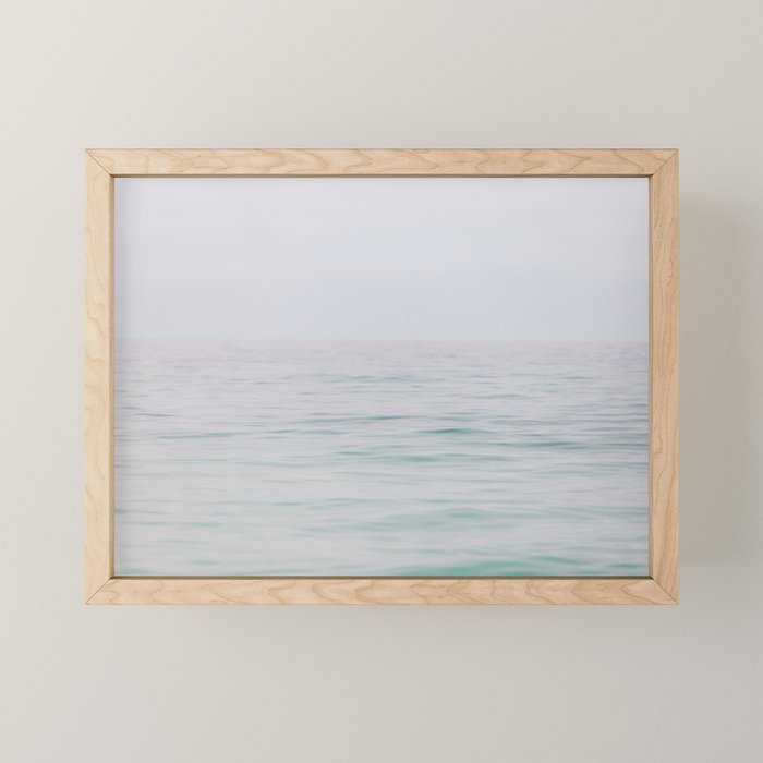 Rolling Waves - Lake Michigan Photography Mini Art Print Gallery Image 1