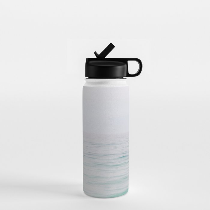 Rolling Waves - Lake Michigan Photography Water Bottle Gallery Image 1