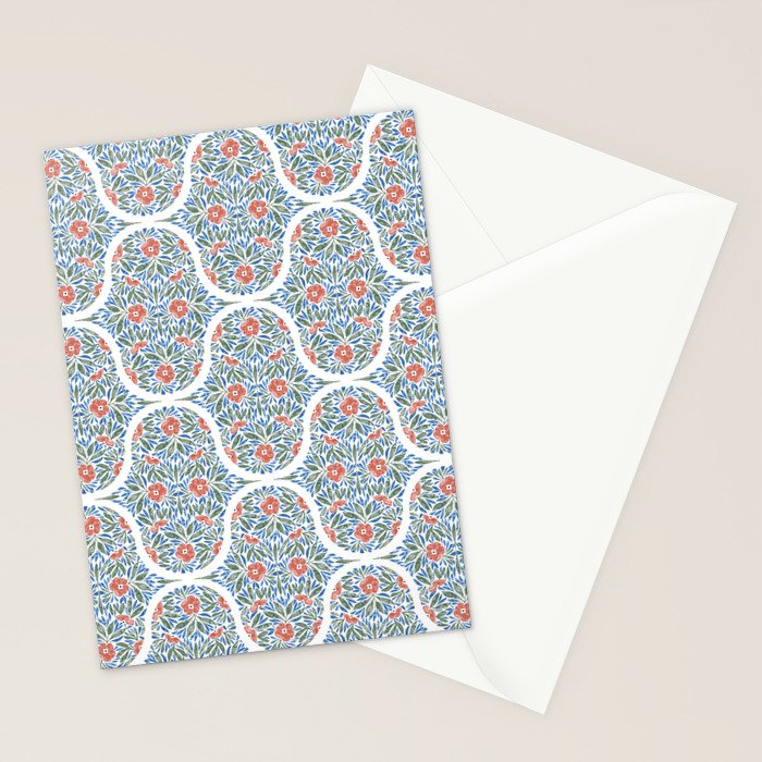 Nature Bouquet Charm Stationery Card Gallery Image 2
