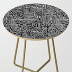 Circuit Board on Black Side Table Gallery Image 2