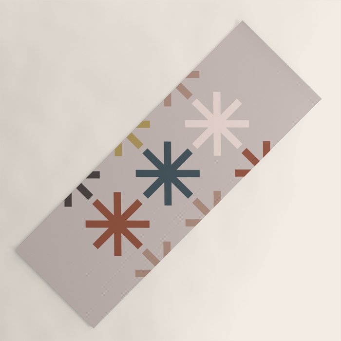 Snowflake 04 Yoga Mat Gallery Image 1