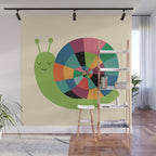 Snail Time Wall Mural Gallery Image 1