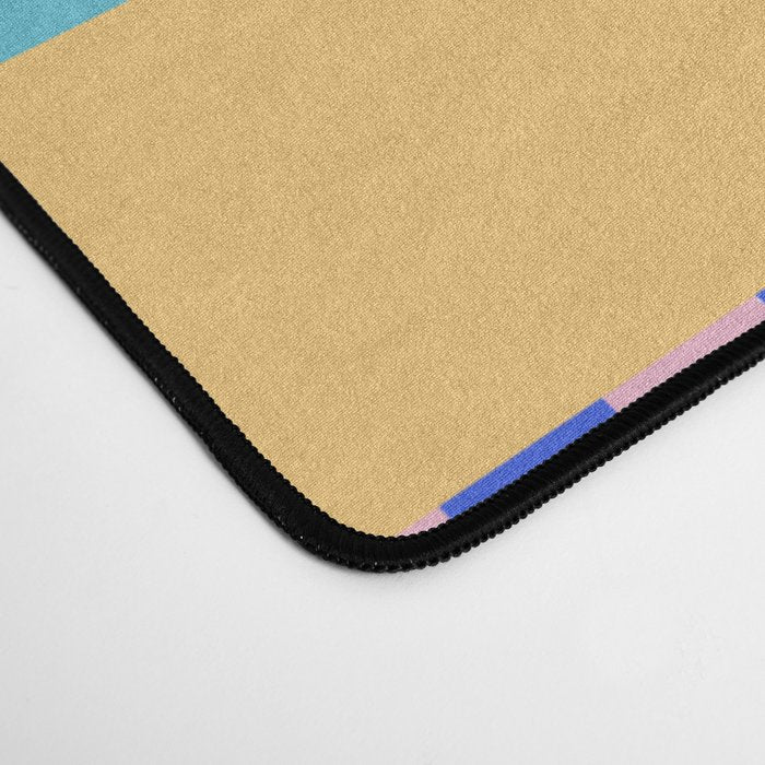 Memphis pattern 96 - 80s / 90s Retro Desk Mat Gallery Image 4