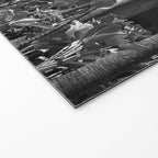 Beverly Hills Hotel, California black and white photograph / black and white photography Welcome Mat Gallery Image 2