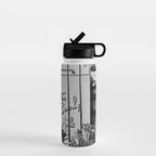 Beverly Hills Hotel, California black and white photograph / black and white photography Water Bottle Gallery Image 1