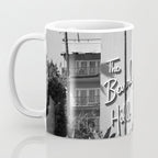 Beverly Hills Hotel, California black and white photograph / black and white photography Coffee Mug Gallery Image 3