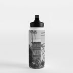 Beverly Hills Hotel, California black and white photograph / black and white photography Water Bottle Gallery Image 3