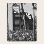Beverly Hills Hotel, California black and white photograph / black and white photography Notebook Gallery Image 4