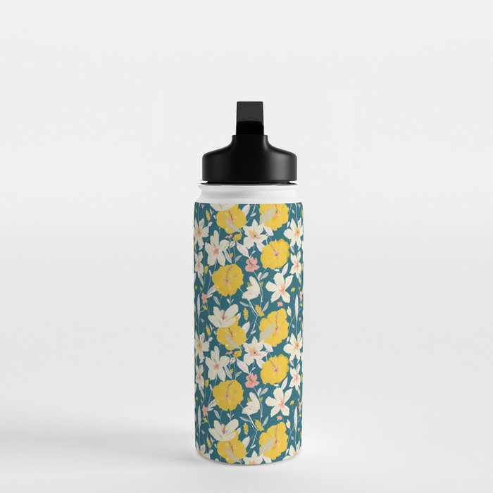 tropical hibiscus Water Bottle Gallery Image 3