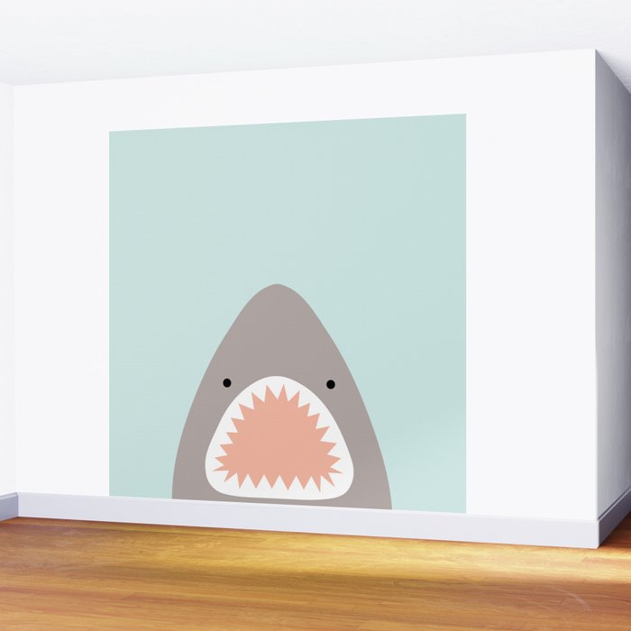 shark attack Wall Mural Gallery Image 2