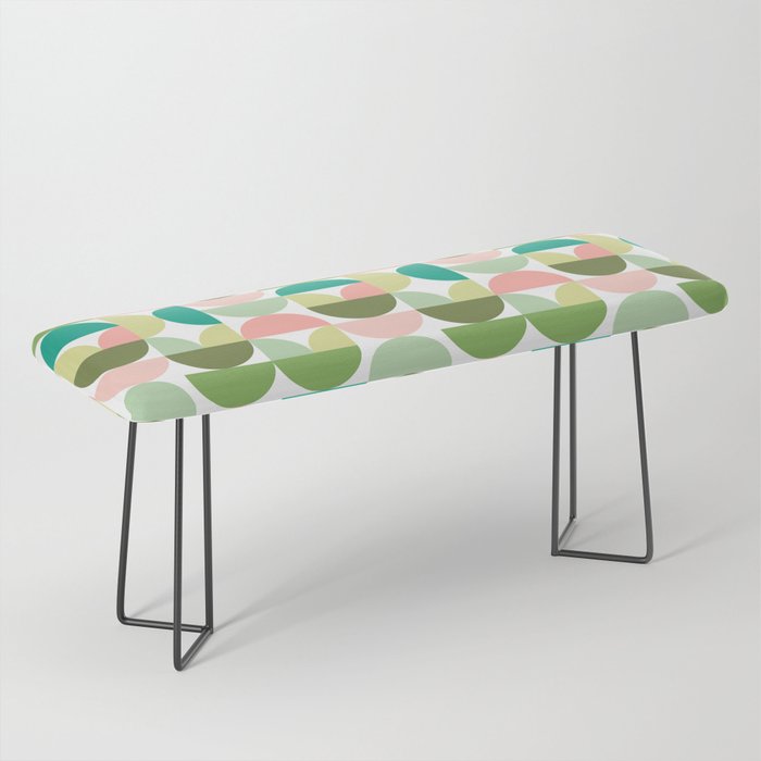 Mod Geometrics | Green Bench