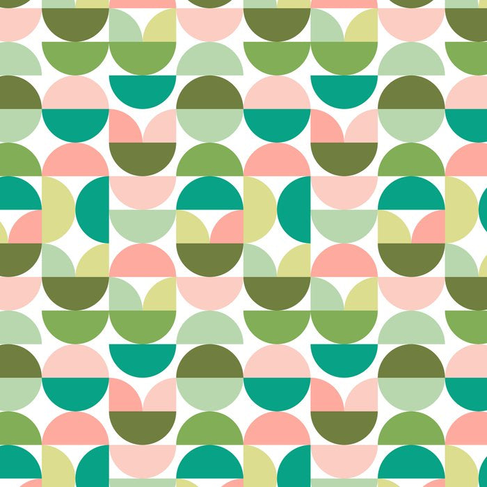 Mod Geometrics | Green Coffee Mug Gallery Image 2