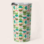 Mod Geometrics | Green Travel Mug Gallery Image 3