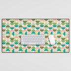 Mod Geometrics | Green Desk Mat Gallery Image 1