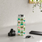 Mod Geometrics | Green Water Bottle Gallery Image 4