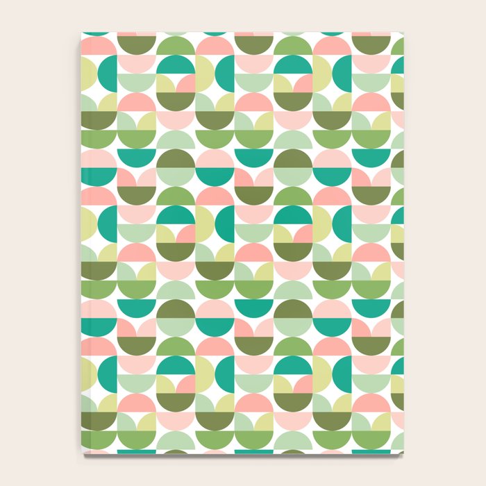 Mod Geometrics | Green Notebook Gallery Image 4