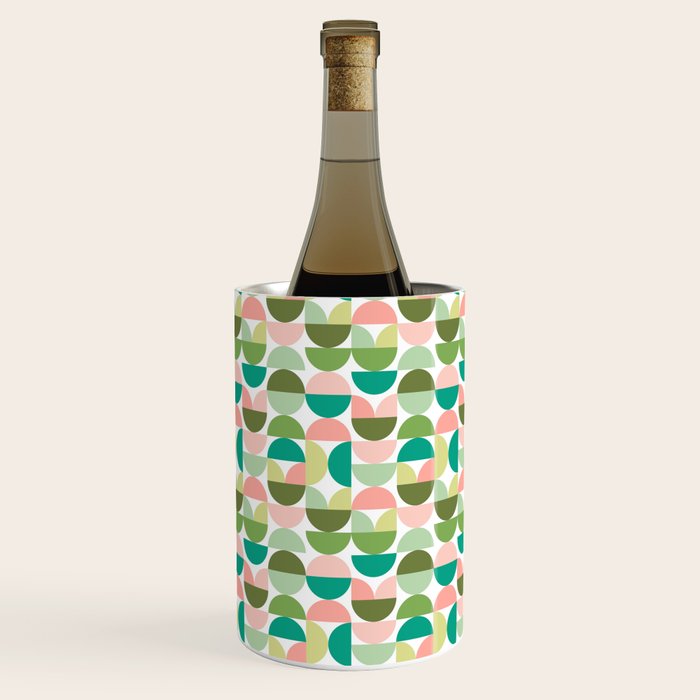 Mod Geometrics | Green Wine Chiller Gallery Image 3