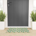 Mod Geometrics | Green Welcome Mat Gallery Image 3