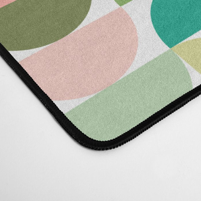 Mod Geometrics | Green Desk Mat Gallery Image 4