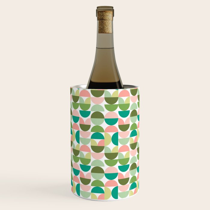 Mod Geometrics | Green Wine Chiller Gallery Image 1