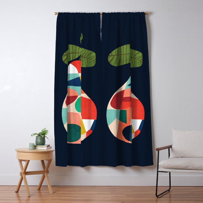 Fresh Pear Window Curtain Gallery Image 1