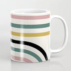 Bold Curvature Stripes IX Coffee Mug Gallery Image 1