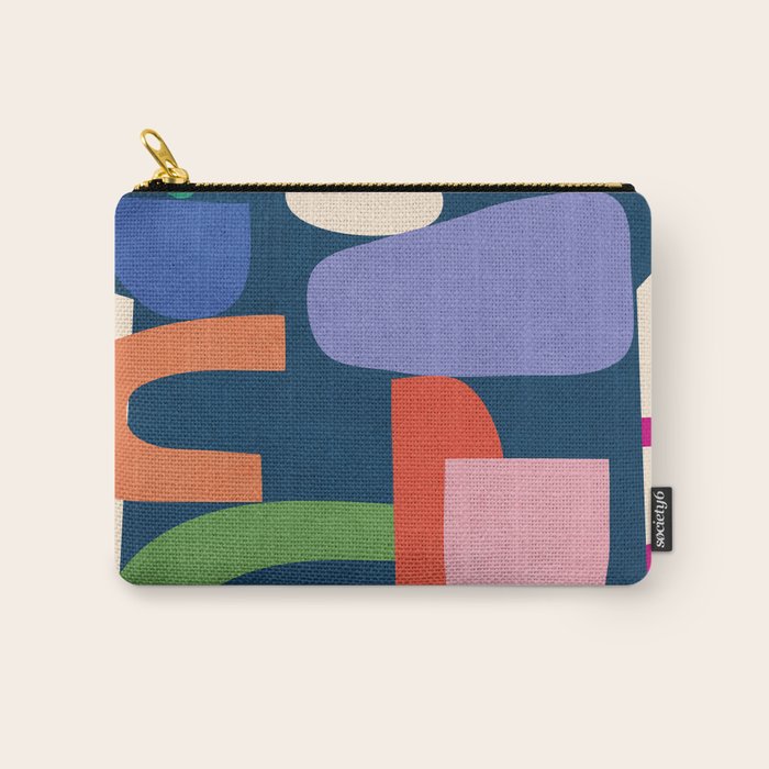 Modern Abstract Art 40 Carry All Pouch Gallery Image 1