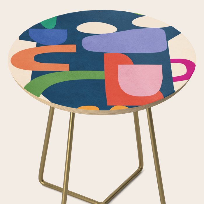 Modern Abstract Art 40 Side Table Gallery Image 2