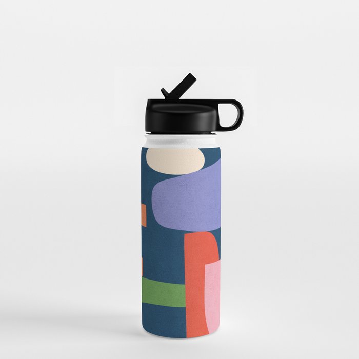Modern Abstract Art 40 Water Bottle Gallery Image 1