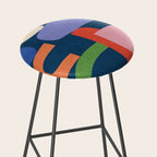 Modern Abstract Art 40 Stool Gallery Image 2