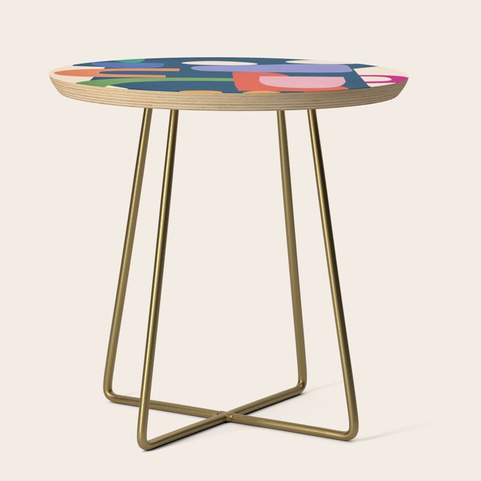 Modern Abstract Art 40 Side Table Gallery Image 1