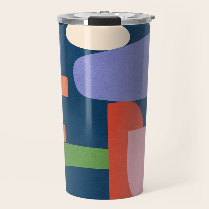 Modern Abstract Art 40 Travel Mug Gallery Image 1