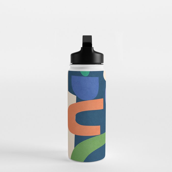 Modern Abstract Art 40 Water Bottle Gallery Image 3