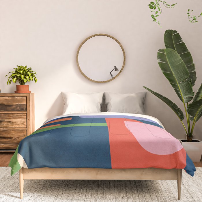 Modern Abstract Art 40 Comforter Gallery Image 3